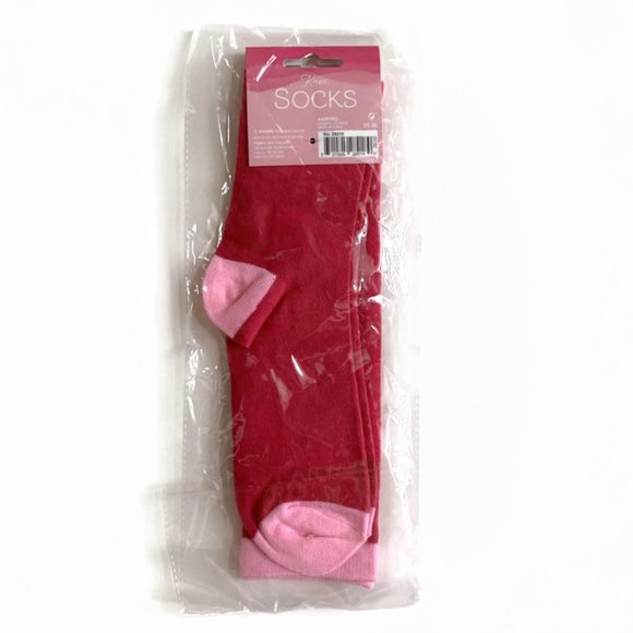 ampro breast cancer awareness strong knee socks deep pink 1 pair OSFM new - Picture 4 of 6